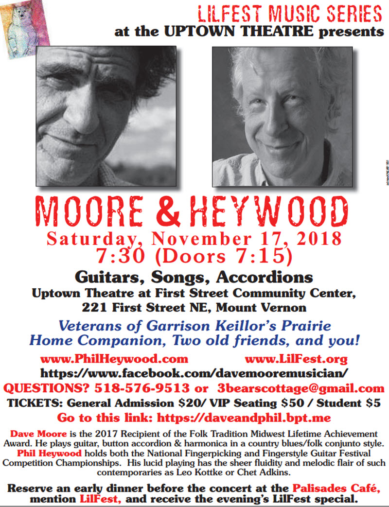 Moore and Heywood Lilfest